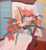 Sally Anderson Painting, Floral Still Life - Sold for $1,750 on 04-23-2022 (Lot 91).jpg